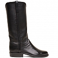 WOMENS FLORENCE CALFSKIN BOOTS IN BLACK
