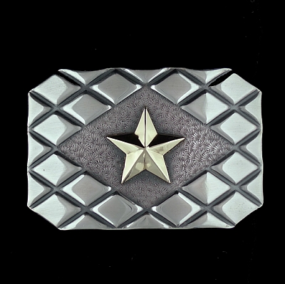 DIAMOND EMBOSSED TROPHY WITH 14K STAR