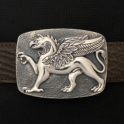 GRIFFIN STERLING TROPHY BUCKLE