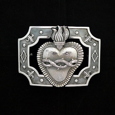 MILAGRO HEART TROPHY BUCKLE