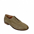 KATE LYCHEN LACELESS MILITARE LEATHER DERBY